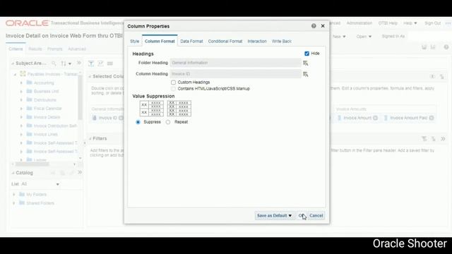 Oracle Fusion 67: Practical for How to Call fusion Application forms thru OTBI Report - Part-2 смотреть онлайн
