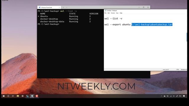 How to Backup a WSL Linux Distribution смотреть онлайн
