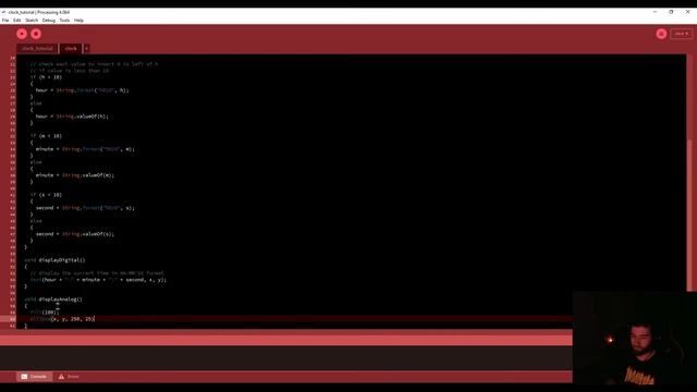 Building a Real-Time Working Clock in Processing for Java смотреть онлайн