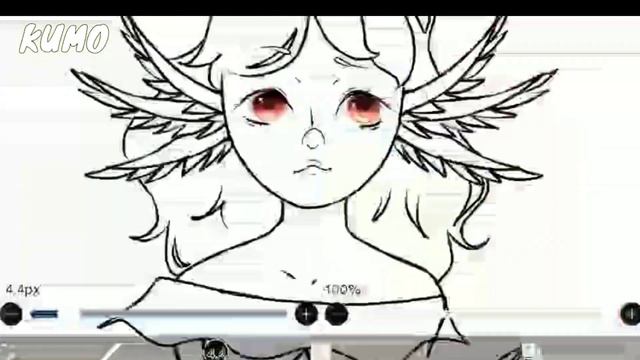 Хуманизация аксолотль/ speedpaint/ смотреть онлайн