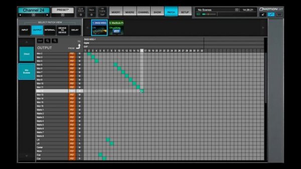 WAVES eMotion LV1 & BEHRINGER X32 Rack