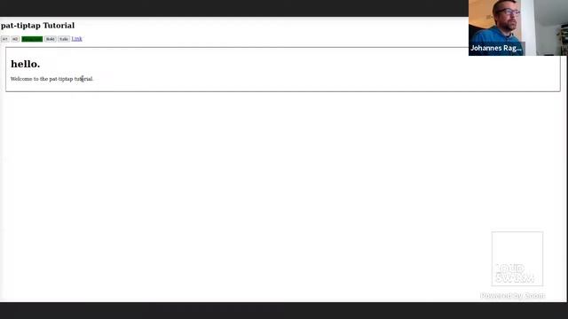 How to Patternslib with tiptap - Johannes Raggam смотреть онлайн