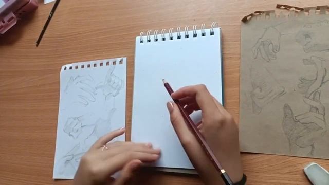 рисуем кисть руки смотреть онлайн