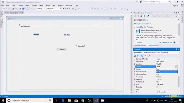 GroupBox Control in C# Windows Form смотреть онлайн