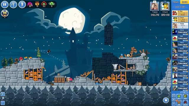 Angry Birds Friends ● HALLOWEEN Tournament Week 179 LEVEL 4 HD ● POWER UP смотреть онлайн