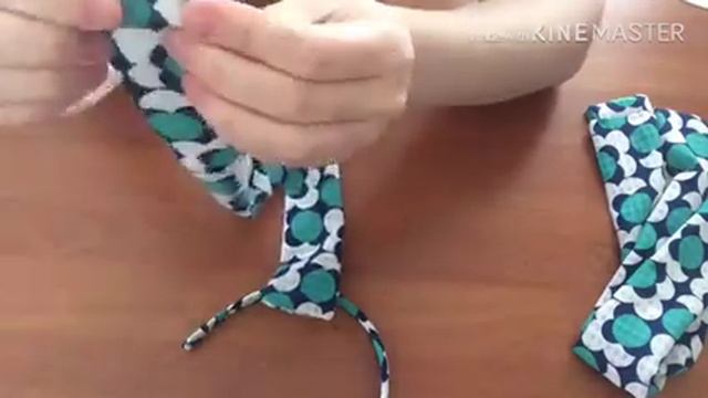 DIY/ Широкий ободок своими руками/ ободок из ткани смотреть онлайн