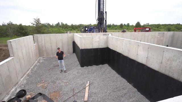 Backfilling a Foundation. A must watch before you backfill!!! смотреть онлайн