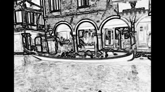 Venice Italy in sketch camera 360 смотреть онлайн