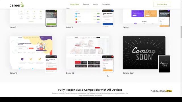 CareerUp - Job Board WordPress Theme jobs job career Easy Create Website смотреть онлайн