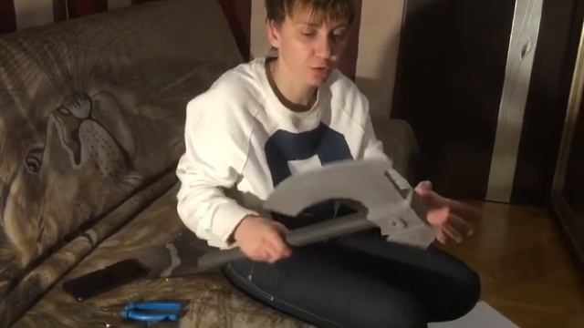 Изготовление боевого топора Skyrim своими руками(DIY)Cosplay смотреть онлайн