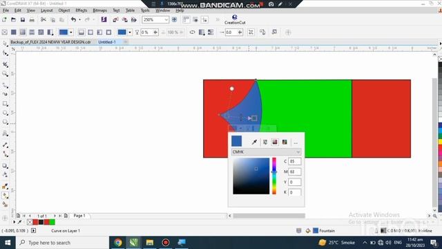 Flux design in coreldraw | flex design in Hindi | make flex design ? смотреть онлайн