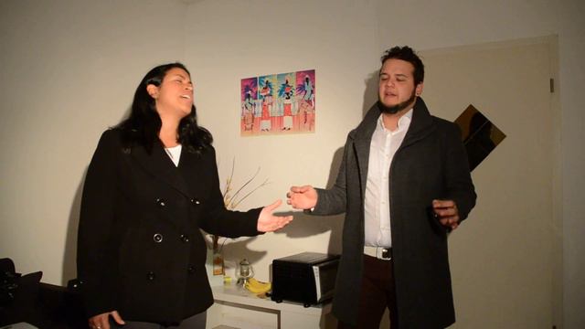 "Vivo por ella" (cover) - Adriana González & Alexander Simoes смотреть онлайн