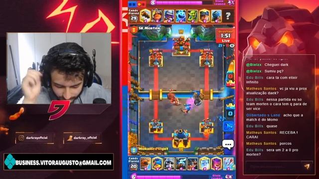 TORNEIO, PUSH E REACT DA CRL - CLASH ROYALE смотреть онлайн