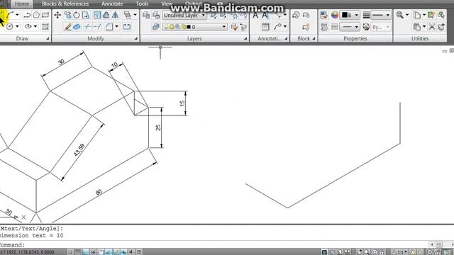 AUTOCAD 2009 PERSPECTIVA EXEMPLO 1 PROF RICHARD смотреть онлайн