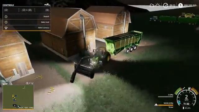 Farming Simulator 19 PC Straw Collecting The Easy Way!!! смотреть онлайн