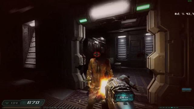 Кастомизированное прохождение мода Gamma Labs 1 для игры DOOM 3 смотреть онлайн