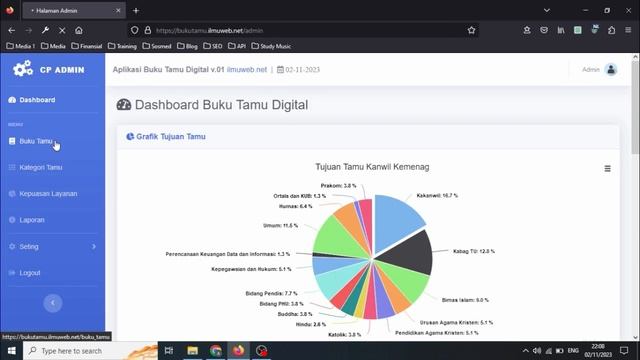 Aplikasi Buku Tamu Digital Berbasis Web, dengan Codeigniter 3 смотреть онлайн