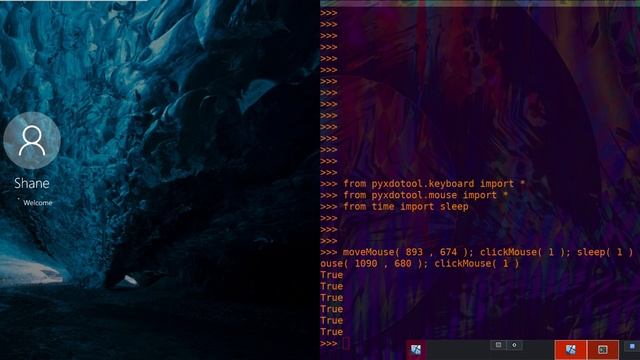 Using pyxdotool to log into my Windows 10 VM смотреть онлайн