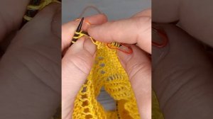 #шаль укороченными рядами. Шаль "Цирк".