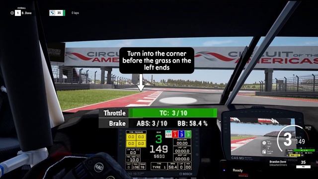 Circuit Of The Americas Lap Guide - Assetto Corsa Competizione смотреть онлайн