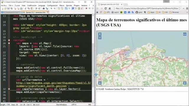 OpenLayers + GEOJSON смотреть онлайн
