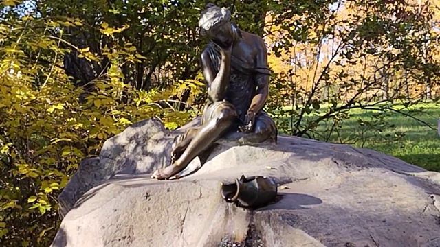 осенняя прогулка 🍁🍂 Царское село Екатерининский сад🍁🍂🍁 смотреть онлайн