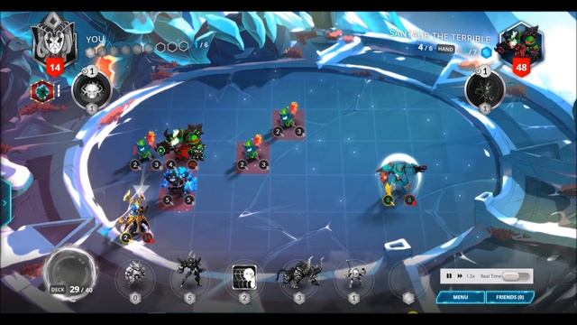 Duelyst | How I Won Santaur The Terrible (Boss Battle)