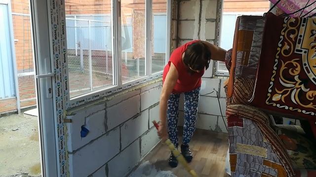 ?Продолжаем ремонт веранды !!! смотреть онлайн