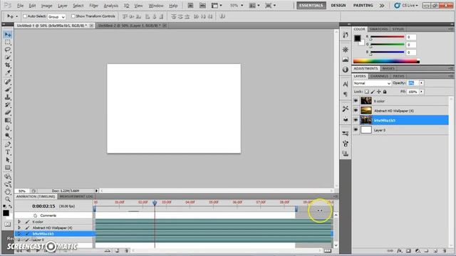 How to create an image slideshow animated gif in photoshop CS5 смотреть онлайн