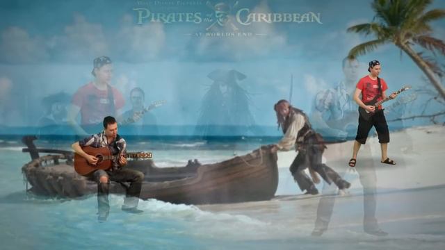 Pirates of the caribbean - He's a pirate [Guitar Cover] смотреть онлайн