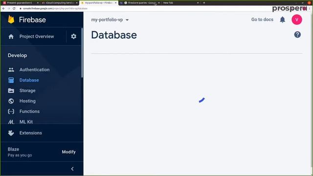 Creating a Database in Firebase - Google Cloud Online Bootcamp - Part - 39 смотреть онлайн