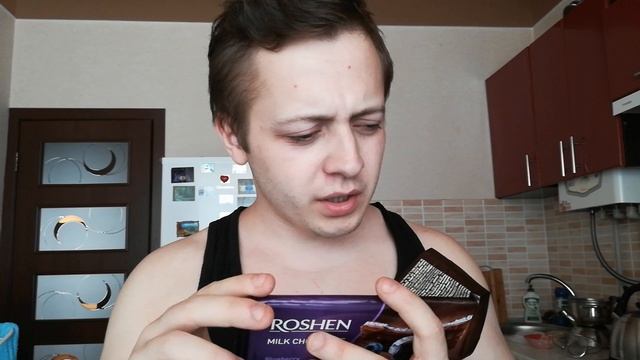 ОБЖОР ШОКОЛАД ROSHEN С ЧЕРНИКОЙ, КОКОСОМ И ОРЕХАМИ