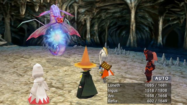 FINAL FANTASY III 3D REMAKE FR ANDROID: Boss Annexe 3: Léviathan смотреть онлайн