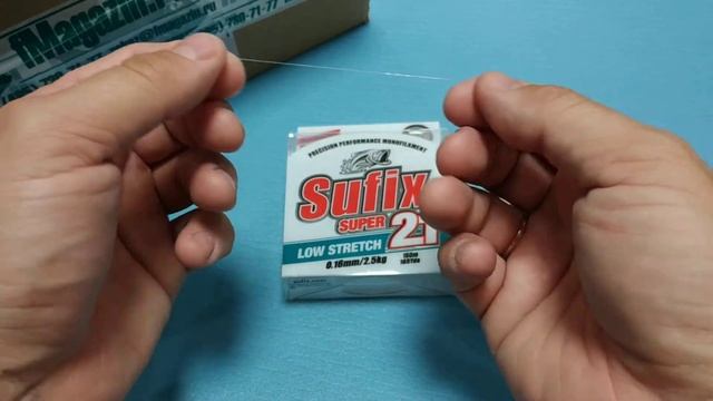 Видеообзор лески Sufix Super 21 по заказу Fmagazin смотреть онлайн