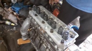 Установка ГБЦ и правильная обтяжка ЗМЗ 402 #гбц #уаз #уаз3303 #головастик #головастик #двс