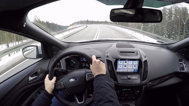 2017 Ford Kuga 2.0 TDCi 6-PowerShift 180 HP – POV смотреть онлайн