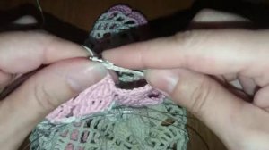 Как ввязать регилин в шляпу. Укрепляем поля шляпы. Соединение регилина в полях шляпки термотрубкой.