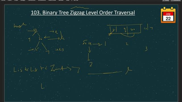 binary tree zigzag level order traversal leetcode 103 смотреть онлайн