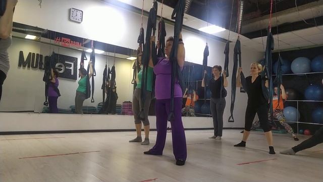 Аэройога. Урок3