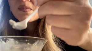 Меловой суп с кусочками мела Старый Оскол и с крошкой разных мелков и глин