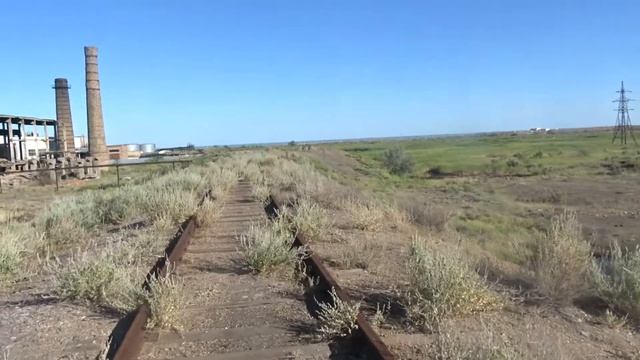 Индустриальные руины, Приозёрск, озеро Балхаш, Казахстан (видео 04) смотреть онлайн