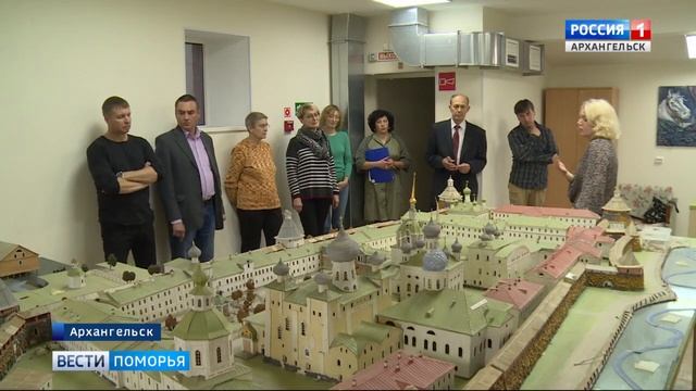 Макеты Соловецкого и Пертоминского монастырей отреставрируют смотреть онлайн