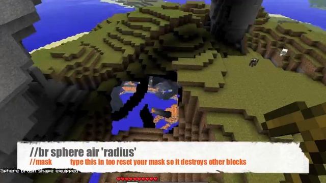 Minecraft World Edit Tutorial - The Quarry (Land Masses) смотреть онлайн