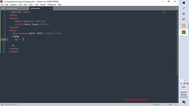 PHP Data Type String हिंदी | PART - 2 смотреть онлайн