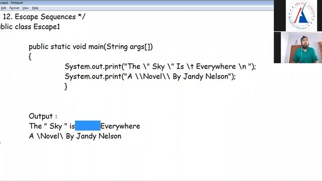 Java Lecture 3 (Handling User Input, Escape Sequences and Operators) смотреть онлайн