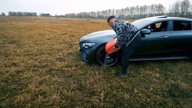 Mercedes AMG GT63 - Литвин поджог свою тачку (акулку)