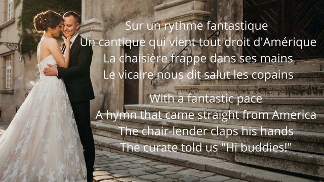 Je Me Marie En Blanc Lyrics by France Gall English Lyrics French Paroles ("I Married In White") смотреть онлайн