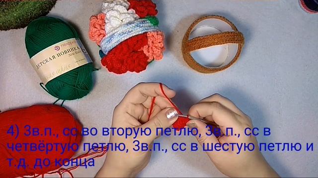 Подарок к 8 Марта своими руками. Корзинка с цветами. смотреть онлайн