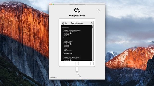 Einkpads Template Installer | How to manually update the template.json file смотреть онлайн
