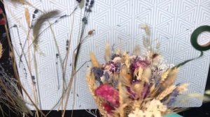 Летний букет из сухоцветов мастер-класс